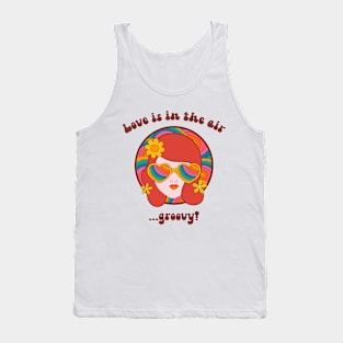 Love is in the air Tank Top